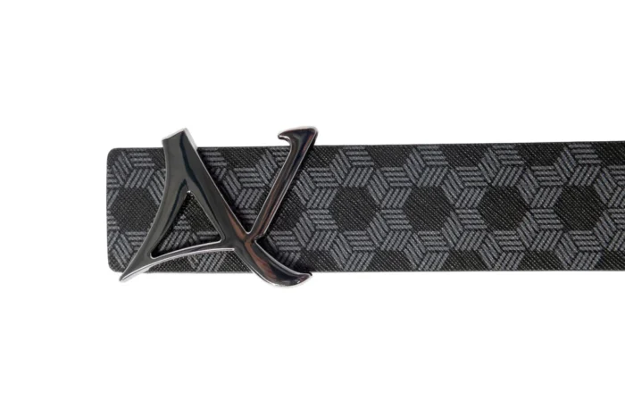 AU NOIR Shelby Double Black Belt - Image 3