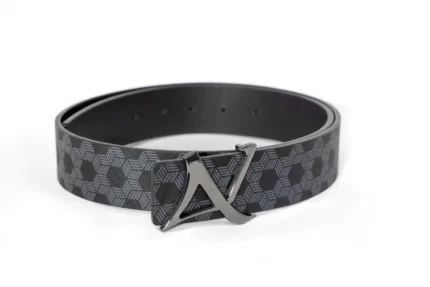 Shelby Gunmetal Black Belt by AU NOIR